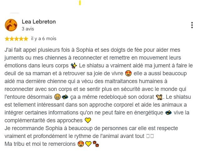 témoignage-cliente-shiatsu-équin-canin